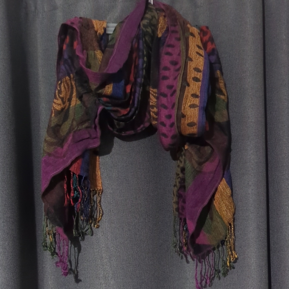 Milano Multicolor Artistic Scarf